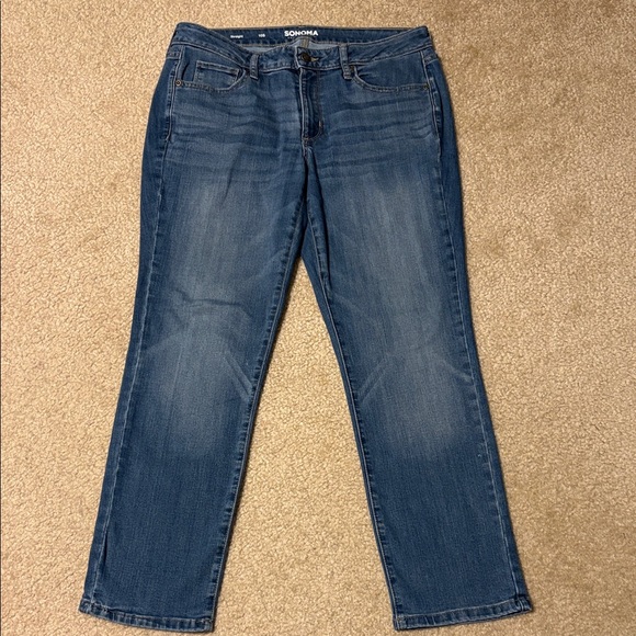Sonoma Denim - Sonoma Women’s Denim Straight-Leg Jeans Size 10 Short